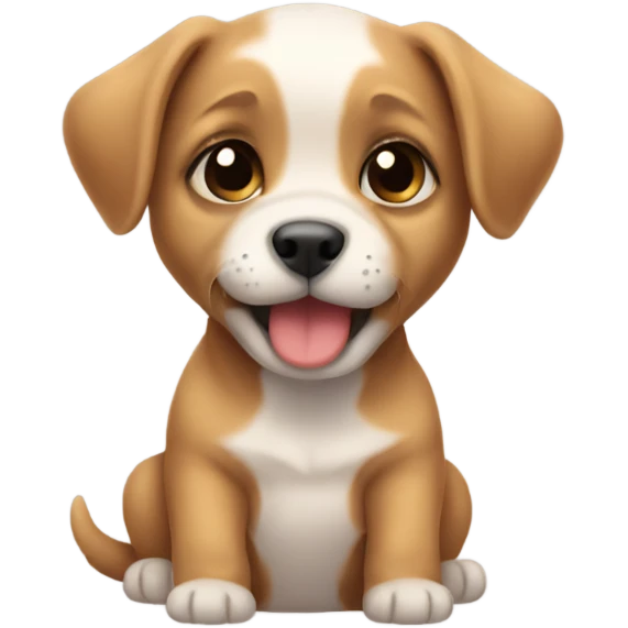 Cutest puppy  emoji