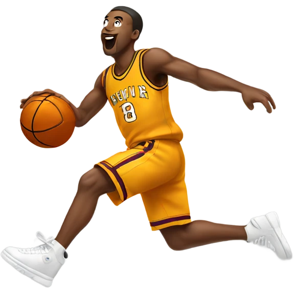 Basketball dunk emoji