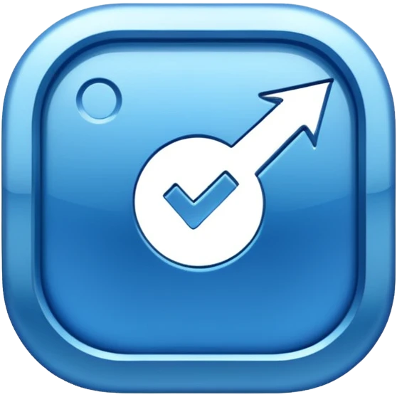  تیک آبی اینستا emoji