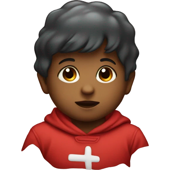 baby with red x emoji