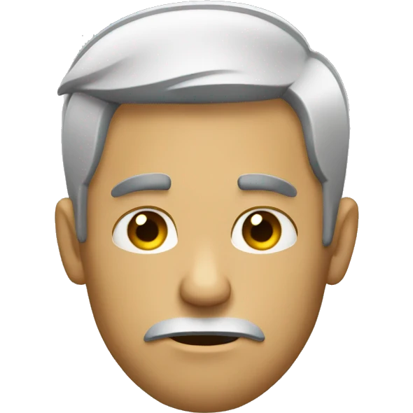 guy who is very tired of life emoji