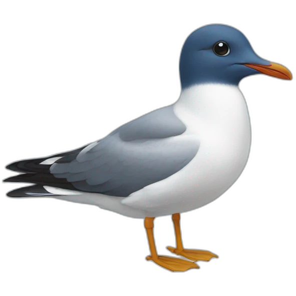 Mouette Bleu emoji