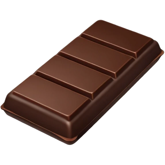 dark chocolate emoji