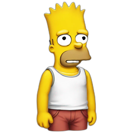 Bart simpson emoji