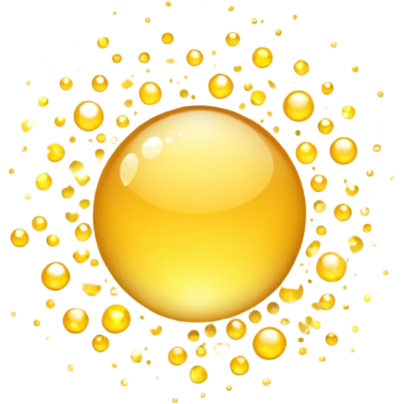 Generate a high-quality 3D cartoon-style emoji of yellow sparkles, shimmering and glittering particles, scattered randomly, smooth gradient colors, no human faces, no objects, no star shapes, simple white background, high-resolution.
 emoji