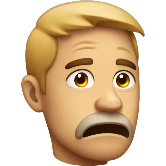 Sad emoji