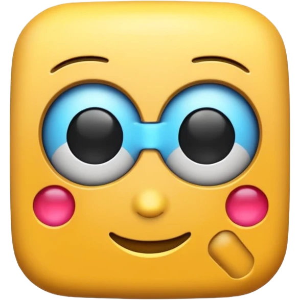 AI video 3d with texture emoji
