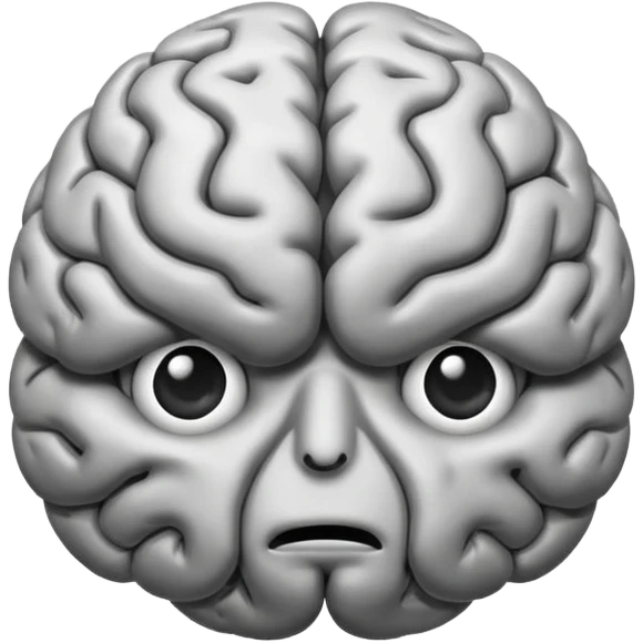 Psychology brain emoji