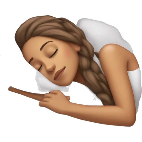 Ariana Grande sleeping emoji