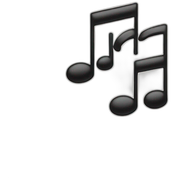 Musical notes emoji
