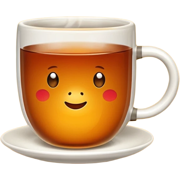 secawan tea o panas emoji