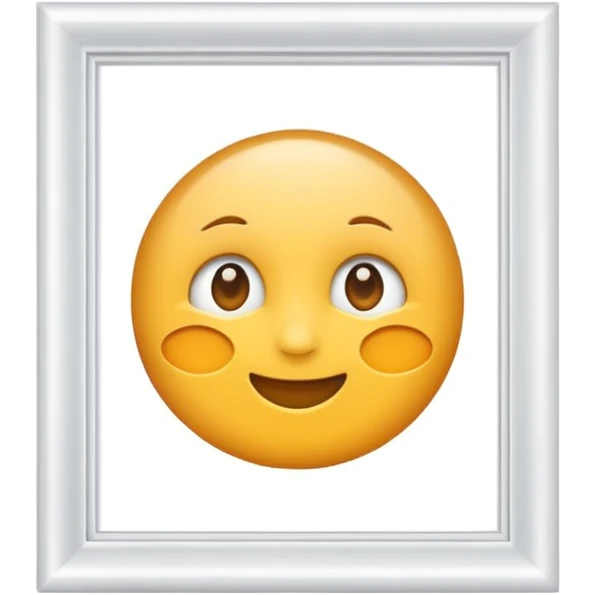 white frame emoji