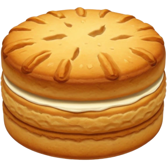 one biscuit emoji