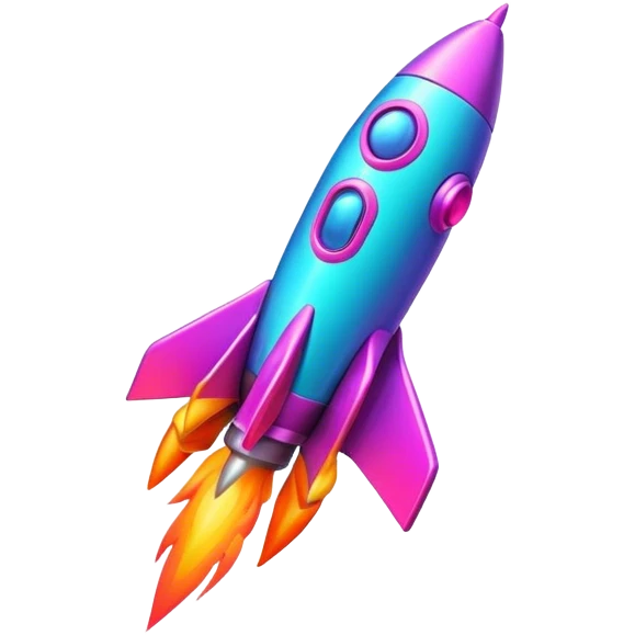 Rocket tunes emoji