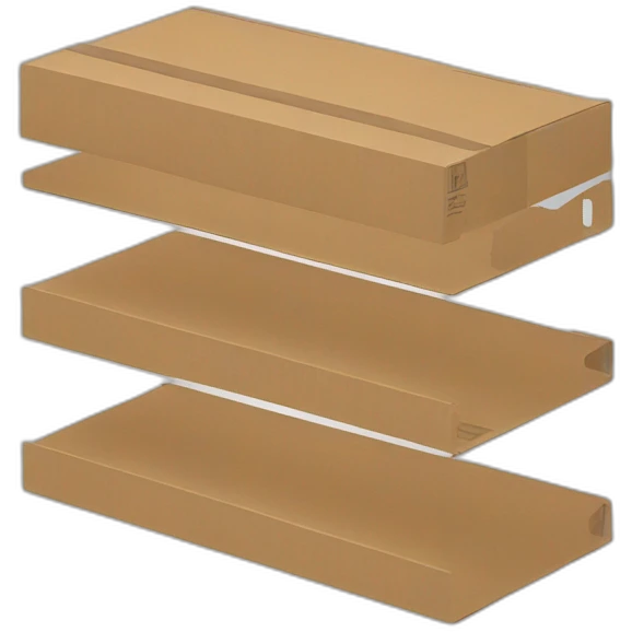 cardboard storage rack logo emoji