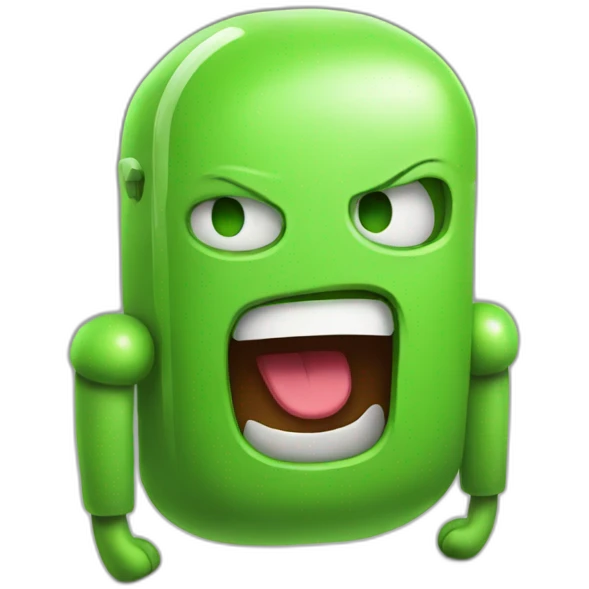 consumed android emoji