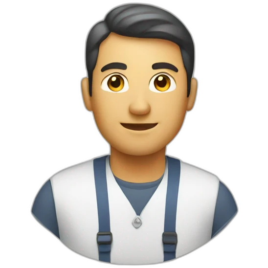 Man Designing logo emoji