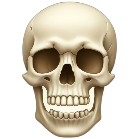 bone no skull emoji