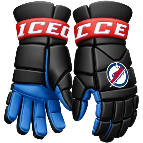 gloves para ice hockey emoji