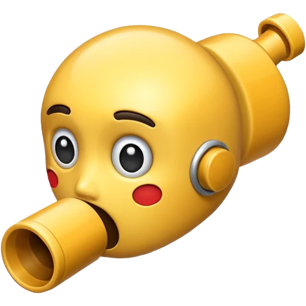 Whistle emoji