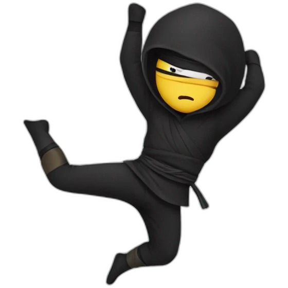 twerking ninja emoji