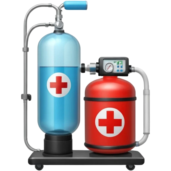 oxygen tank hospital emoji