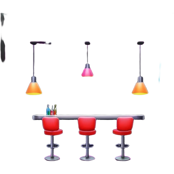 nightclub wtihout people emoji