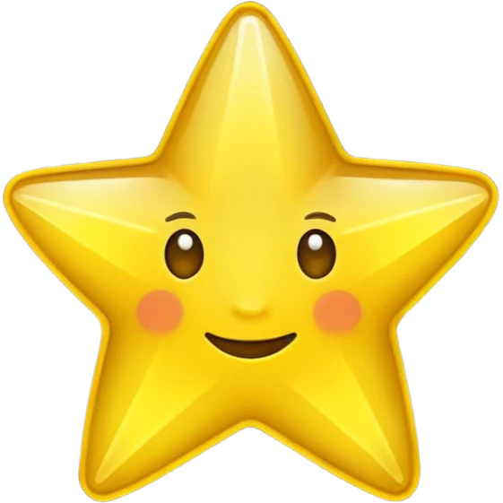 a star without a face\ emoji