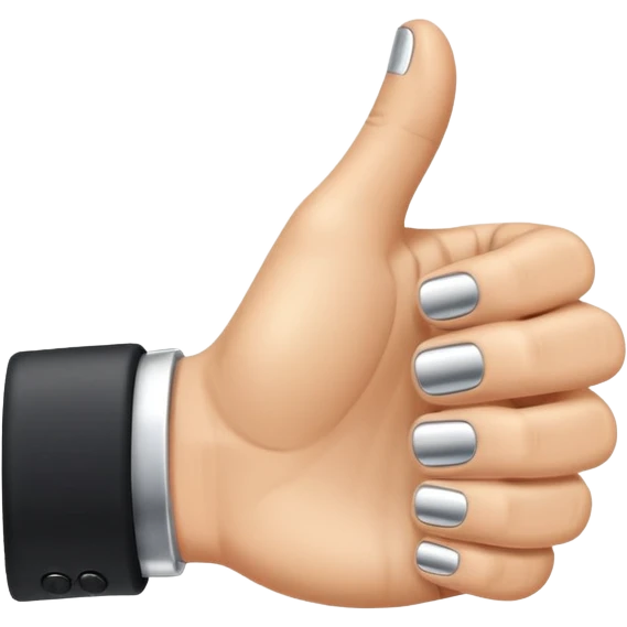 thumb up, ring on the ring finger emoji