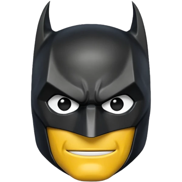 El logo de batman solo el logo emoji
