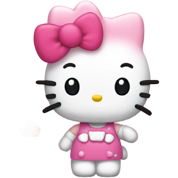 Hello kitty cafe emoji
