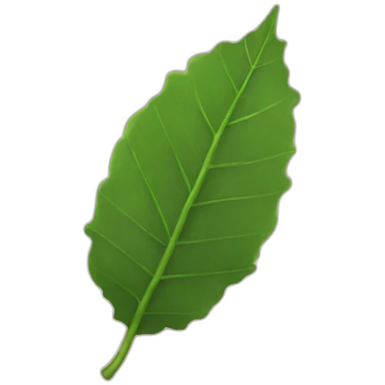 Hoja emoji