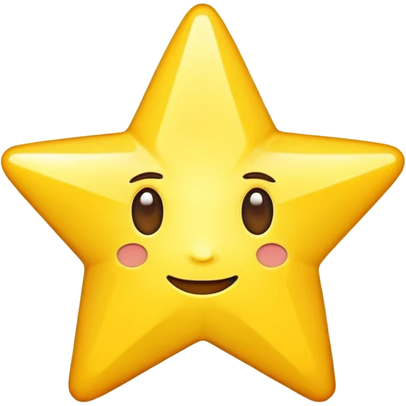 3d cartoon star emoji