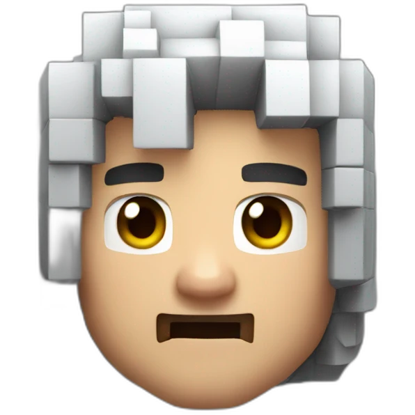 Steve from Minecraft emoji