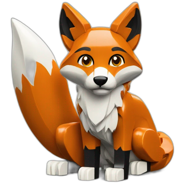 lego fox emoji