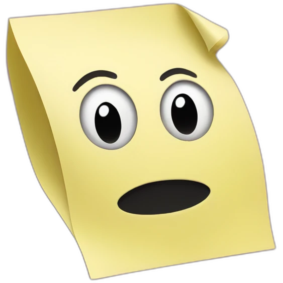 empty-stickynote emoji