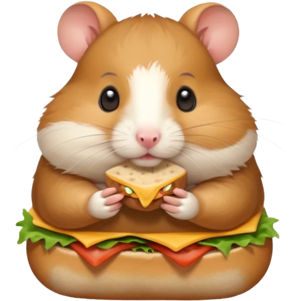 hamster go picnic emoji