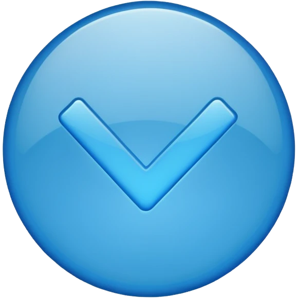 make a blue tick emoji emoji