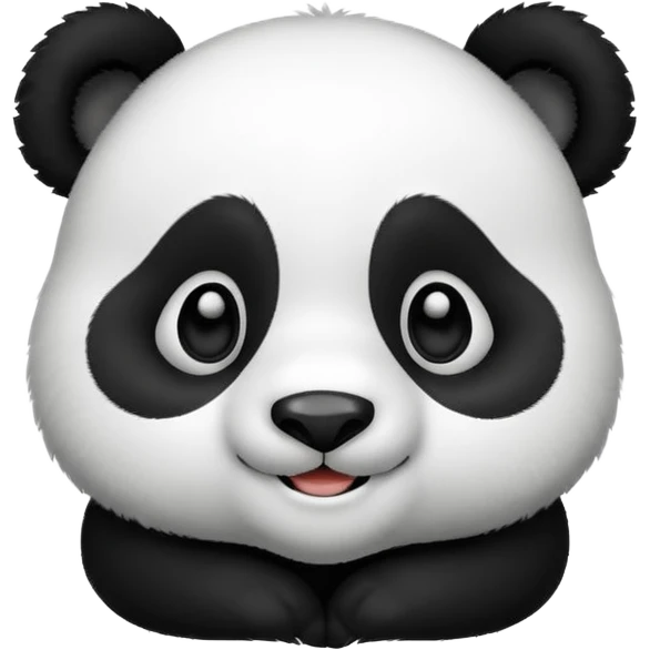 Panda in love  emoji
