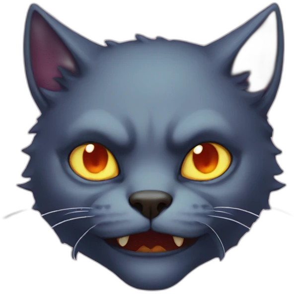 Cat demon emoji
