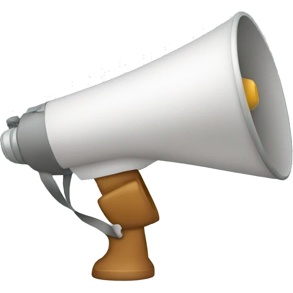 megaphone emoji