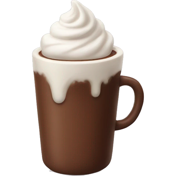 hot chocolate  emoji