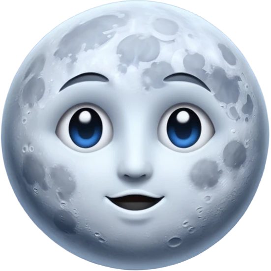 Moon emoji