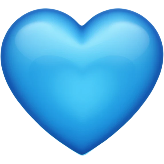 Corazón azul  emoji