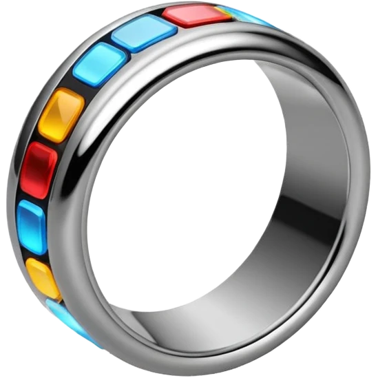 smart tech ring in #232952 color emoji