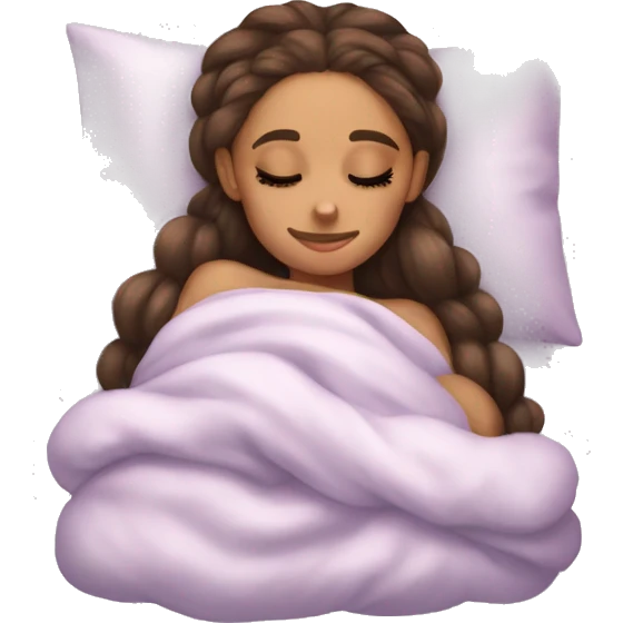Ariana Grande sleeping emoji