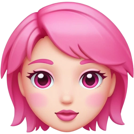 Pink emoji
