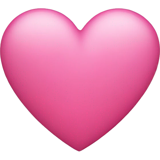 Pink heart emoji