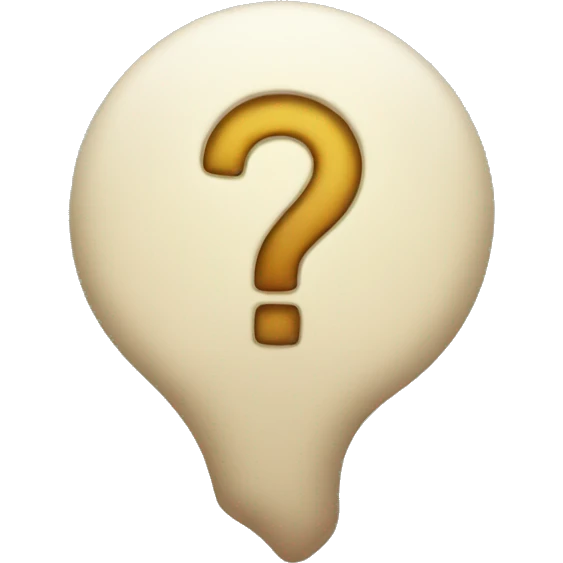 question mark quest emoji