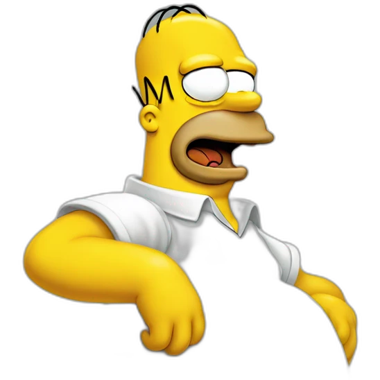 Homer Simpson Homer Simpson emoji
